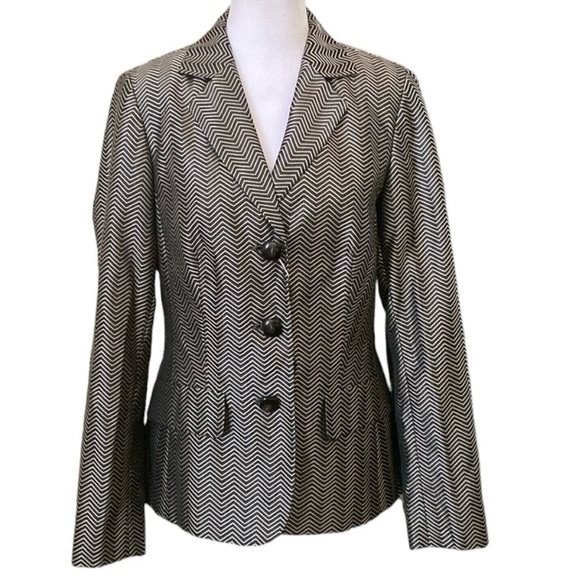 Queenspark Women’s Gray Blazer Suit Jacket size 10 - Picture 1 of 8